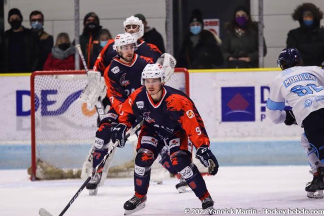Photo hockey match Clermont-Ferrand - Marseille le 12/02/2022
