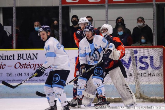 Photo hockey match Clermont-Ferrand - Marseille le 12/02/2022