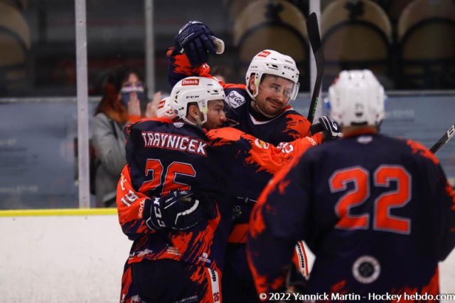 Photo hockey match Clermont-Ferrand - Marseille le 12/02/2022