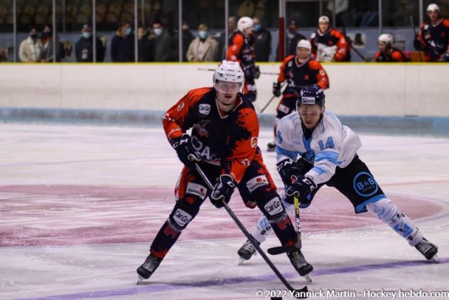 Photo hockey match Clermont-Ferrand - Marseille le 12/02/2022