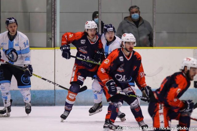 Photo hockey match Clermont-Ferrand - Marseille le 12/02/2022