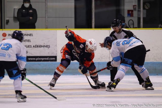 Photo hockey match Clermont-Ferrand - Marseille le 12/02/2022