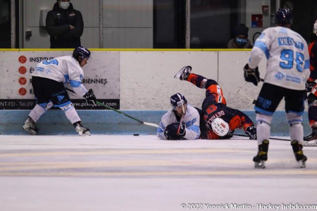 Photo hockey match Clermont-Ferrand - Marseille le 12/02/2022