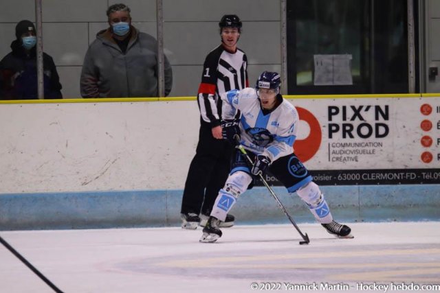 Photo hockey match Clermont-Ferrand - Marseille le 12/02/2022