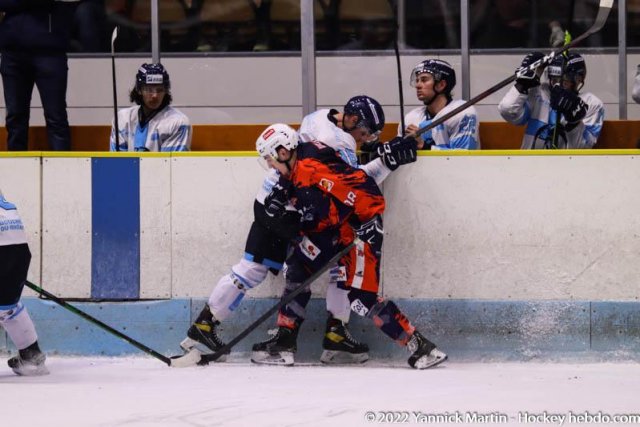 Photo hockey match Clermont-Ferrand - Marseille le 12/02/2022