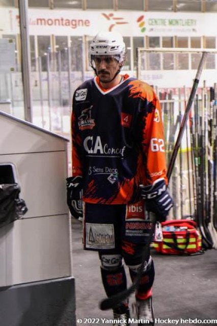 Photo hockey match Clermont-Ferrand - Marseille le 12/02/2022