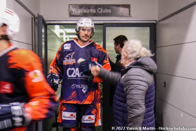 Photo hockey match Clermont-Ferrand - Marseille le 12/02/2022