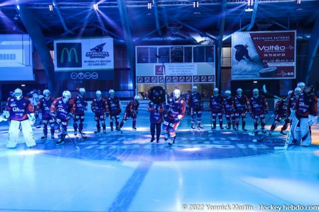 Photo hockey match Clermont-Ferrand - Marseille le 12/02/2022