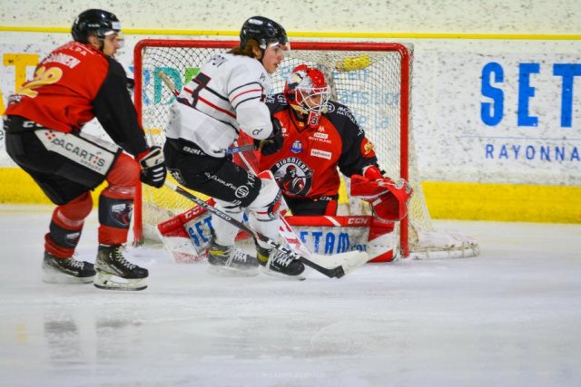 Photo hockey match Chamonix  - Mulhouse le 13/02/2022