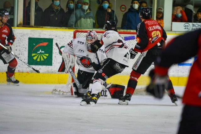 Photo hockey match Chamonix  - Mulhouse le 13/02/2022