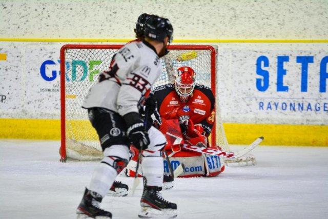 Photo hockey match Chamonix  - Mulhouse le 13/02/2022