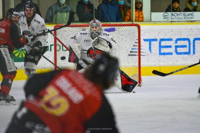 Photo hockey match Chamonix  - Mulhouse le 13/02/2022