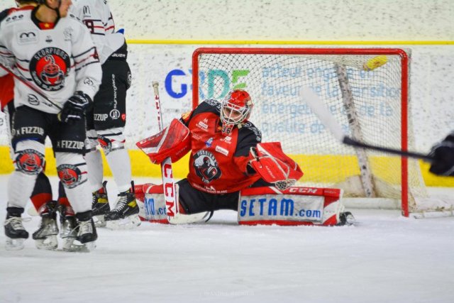 Photo hockey match Chamonix  - Mulhouse le 13/02/2022