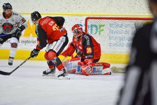 Photo hockey match Chamonix  - Mulhouse le 13/02/2022