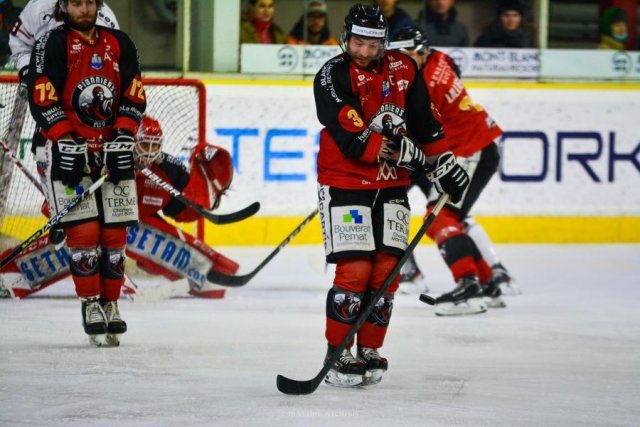 Photo hockey match Chamonix  - Mulhouse le 13/02/2022