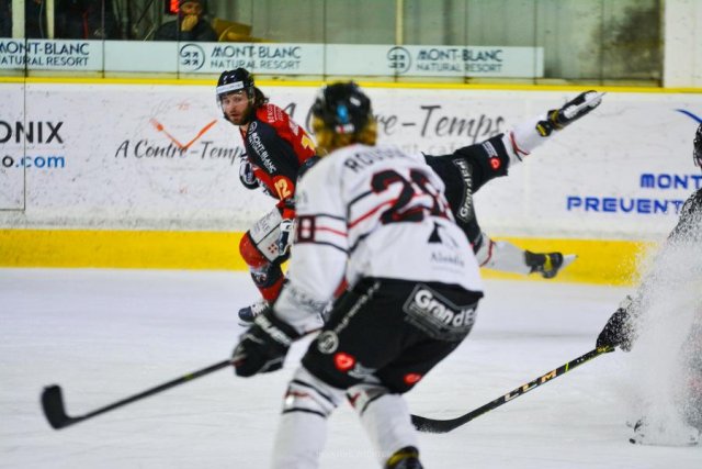 Photo hockey match Chamonix  - Mulhouse le 13/02/2022