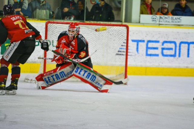 Photo hockey match Chamonix  - Mulhouse le 13/02/2022