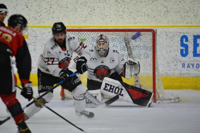 Photo hockey match Chamonix  - Mulhouse le 13/02/2022