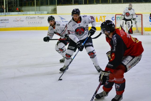 Photo hockey match Chamonix  - Mulhouse le 13/02/2022