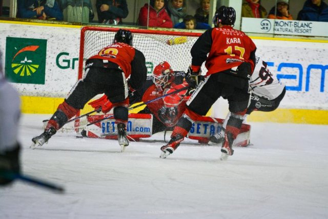 Photo hockey match Chamonix  - Mulhouse le 13/02/2022