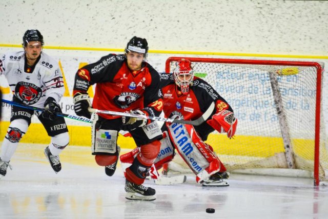 Photo hockey match Chamonix  - Mulhouse le 13/02/2022