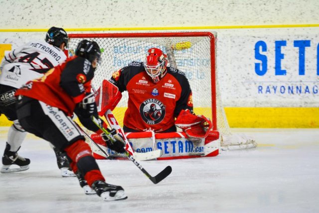 Photo hockey match Chamonix  - Mulhouse le 13/02/2022