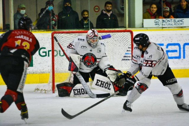 Photo hockey match Chamonix  - Mulhouse le 13/02/2022