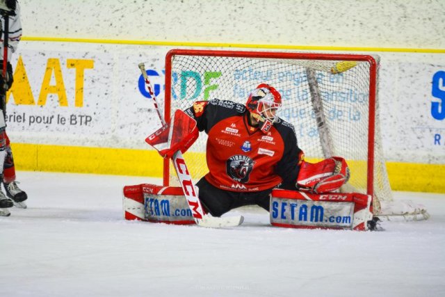Photo hockey match Chamonix  - Mulhouse le 13/02/2022