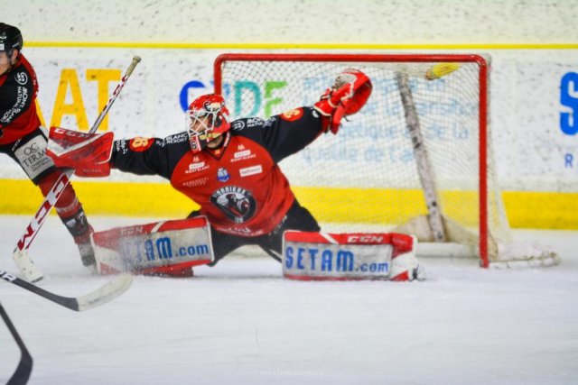 Photo hockey match Chamonix  - Mulhouse le 13/02/2022