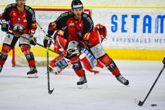Photo hockey match Chamonix  - Mulhouse le 13/02/2022
