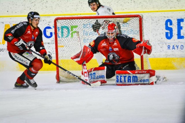 Photo hockey match Chamonix  - Mulhouse le 13/02/2022