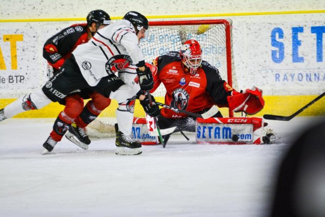 Photo hockey match Chamonix  - Mulhouse le 13/02/2022