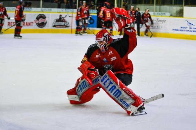 Photo hockey match Chamonix  - Mulhouse le 13/02/2022