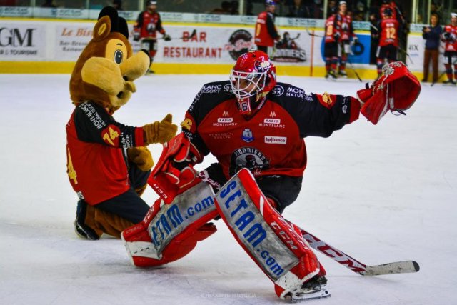 Photo hockey match Chamonix  - Mulhouse le 13/02/2022