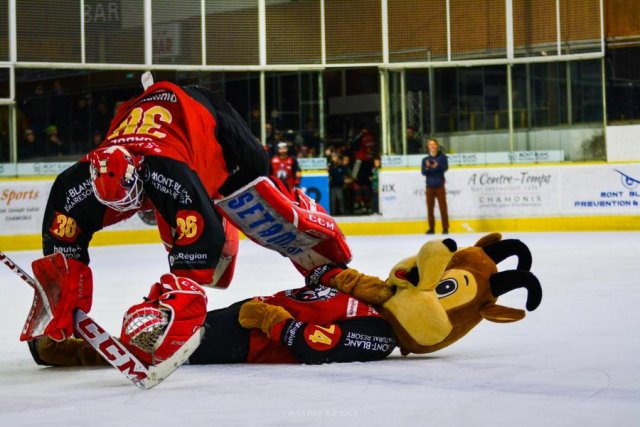 Photo hockey match Chamonix  - Mulhouse le 13/02/2022