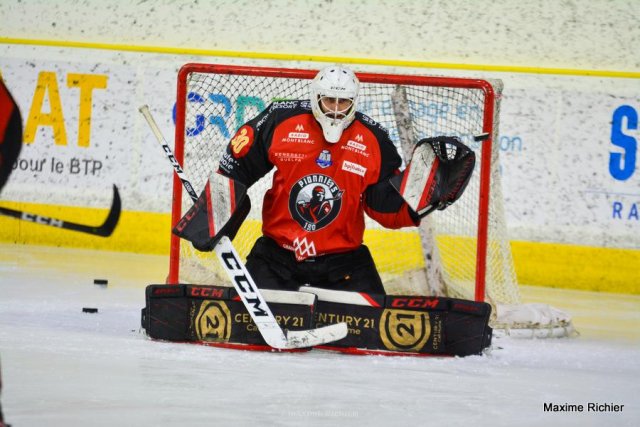 Photo hockey match Chamonix  - Nice le 15/02/2022