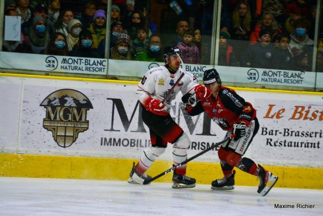 Photo hockey match Chamonix  - Nice le 15/02/2022