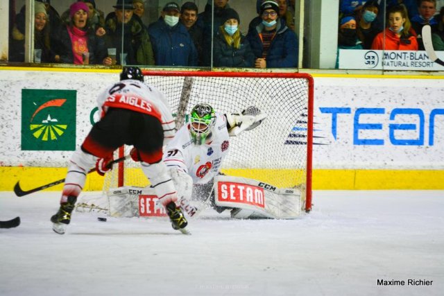 Photo hockey match Chamonix  - Nice le 15/02/2022