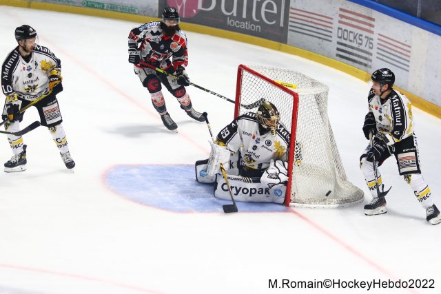 Photo hockey match Rouen - Amiens  le 16/02/2022