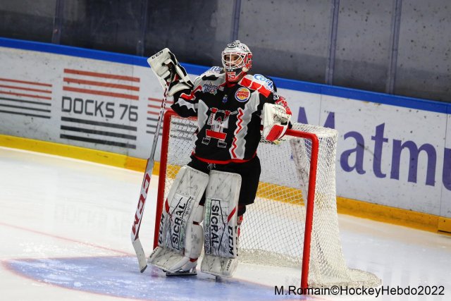 Photo hockey match Rouen - Amiens  le 16/02/2022