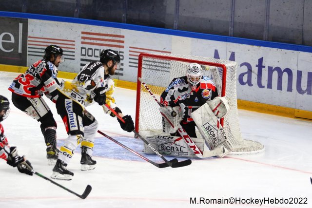 Photo hockey match Rouen - Amiens  le 16/02/2022