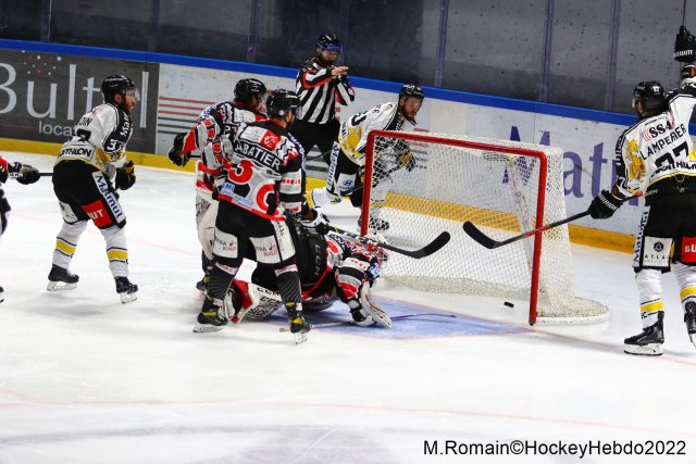 Photo hockey match Rouen - Amiens  le 16/02/2022
