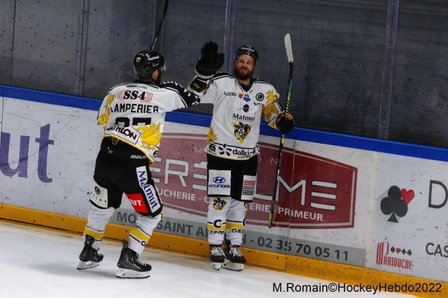 Photo hockey match Rouen - Amiens  le 16/02/2022