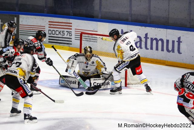 Photo hockey match Rouen - Amiens  le 16/02/2022
