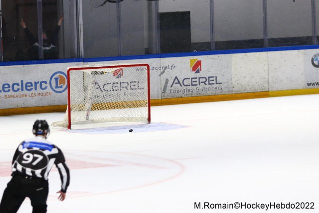 Photo hockey match Rouen - Amiens  le 16/02/2022