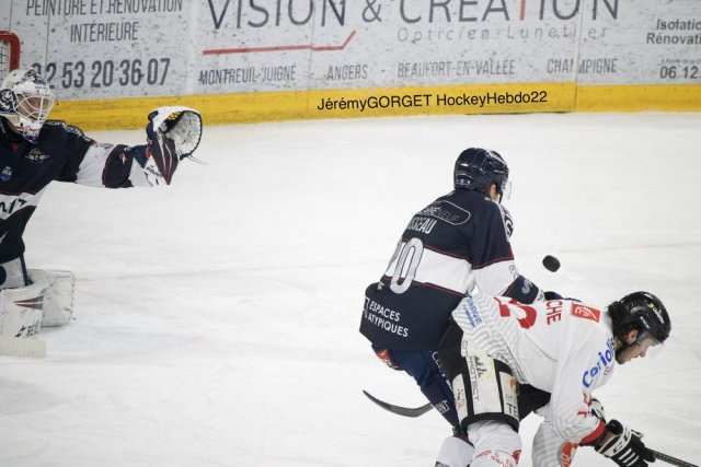 Photo hockey match Angers  - Amiens  le 18/02/2022