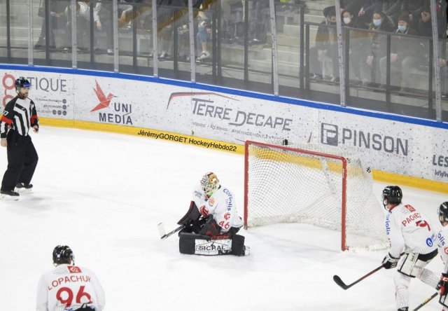 Photo hockey match Angers  - Amiens  le 18/02/2022