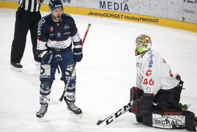 Photo hockey match Angers  - Amiens  le 18/02/2022