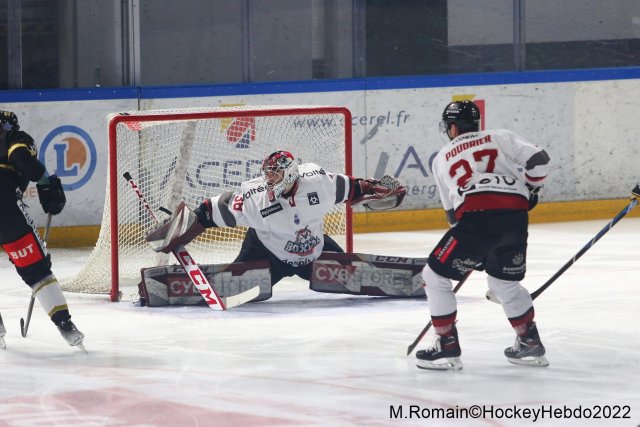 Photo hockey match Rouen - Bordeaux le 18/02/2022