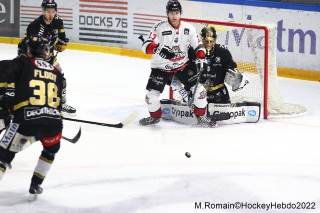 Photo hockey match Rouen - Bordeaux le 18/02/2022